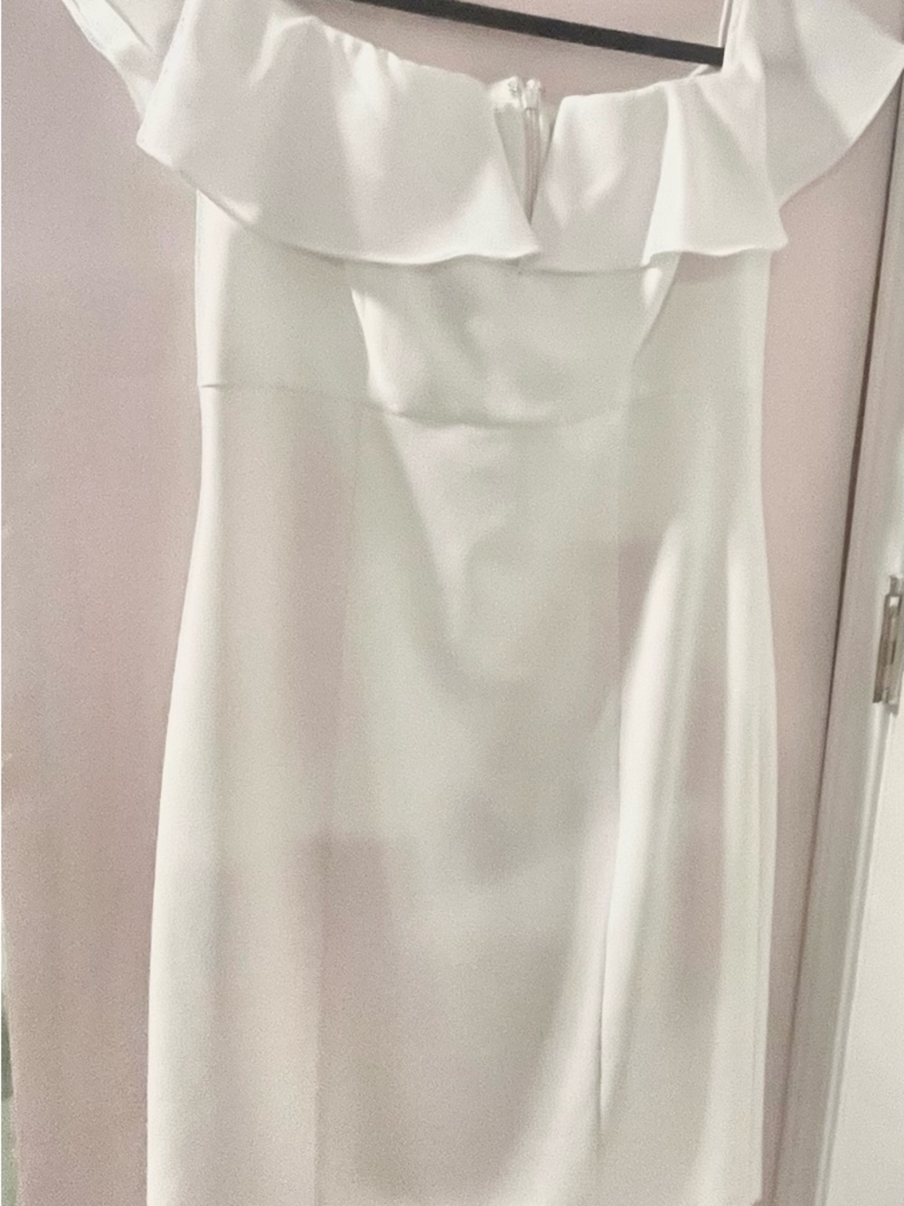 Vince Camuto Dress

• bridal 
• one-shoulder
• ruffle
• graduation